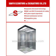 Sanyo Hairline Stainless Steel Passenger Lift